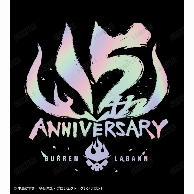 [Gurren Lagann] 15th Anniversary Holographic T-shirt Women's (Size / M) - Image 2