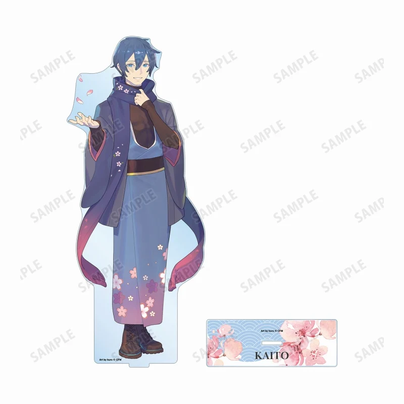 [Vocaloid] Sakura Miku Series KAITO Exclusive Art by kuro 1/7 Scale BIG Acrylic Stand - Image 2