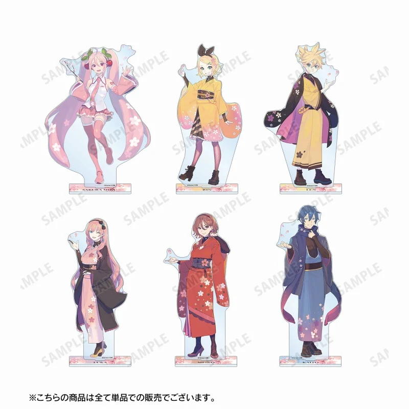 [Vocaloid] Sakura Miku Series KAITO Exclusive Art by kuro 1/7 Scale BIG Acrylic Stand - Image 4