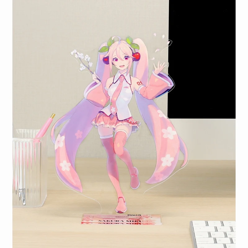 [Vocaloid] Sakura Miku Series Sakura Miku Exclusive Art by kuro 1/7 Scale BIG Acrylic Stand - Image 4