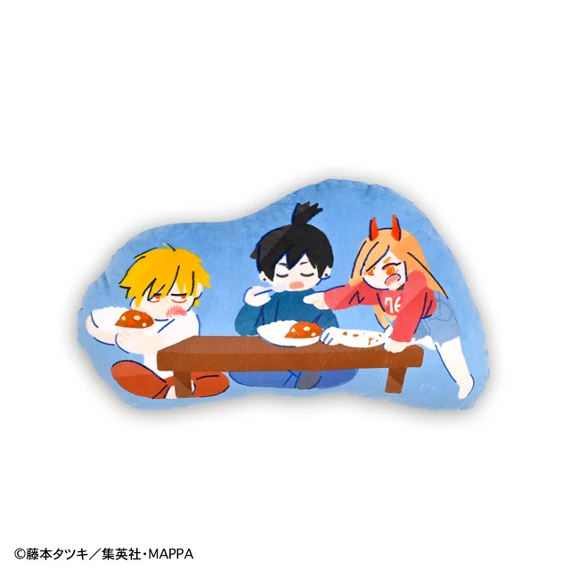 [Chainsaw Man] HER Artist Collab Die-cut Cushion (Hayakawa Family Dining Table)