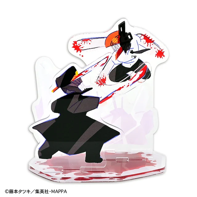 (Goods - Acrylic Stand) [Chainsaw Man] HER Artist Collab Acrylic Diorama (Chainsaw Man VS Samurai Sword)