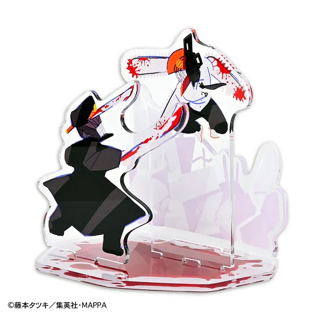 (Goods - Acrylic Stand) [Chainsaw Man] HER Artist Collab Acrylic Diorama (Chainsaw Man VS Samurai Sword) - Image 2