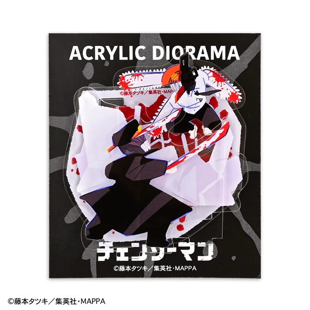 (Goods - Acrylic Stand) [Chainsaw Man] HER Artist Collab Acrylic Diorama (Chainsaw Man VS Samurai Sword) - Image 3