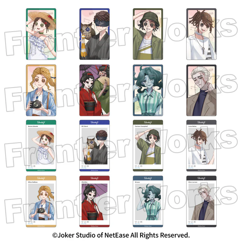 (Goods - Cards) Identity V Fun Trip EX Card (Blind Box -Single)