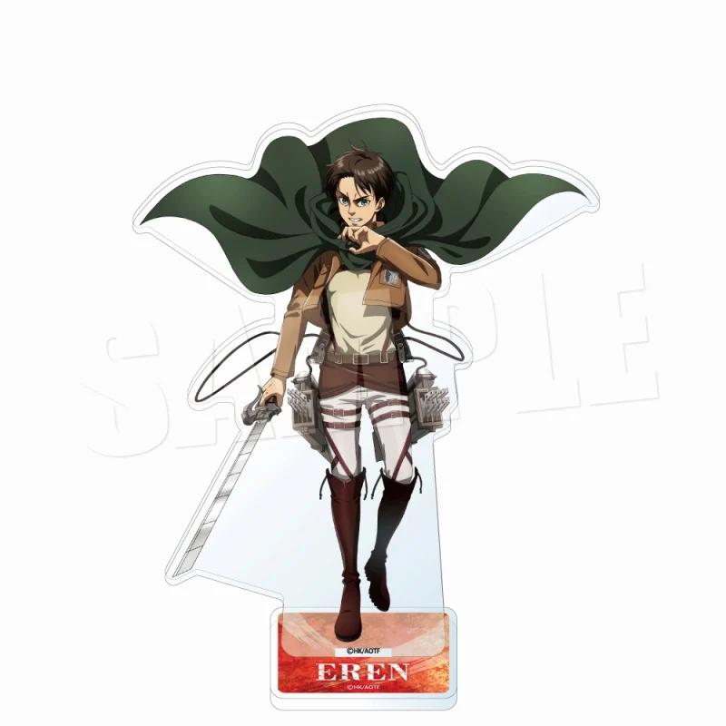 (Goods - Acrylic Stand) [Attack on Titan] Acrylic Stand Against The Wind! Ver. (Eren)