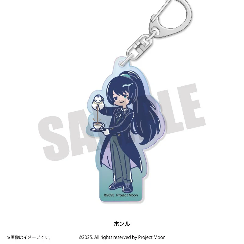 (Goods - Keychain) Limbus Company Retro Pop Iridescent Acrylic Keychain Hong Lu