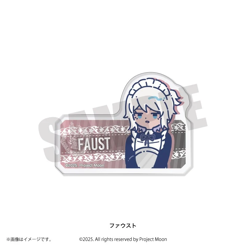 (Goods - Clip) Limbus Company Retro Pop Acrylic Clip Faust
