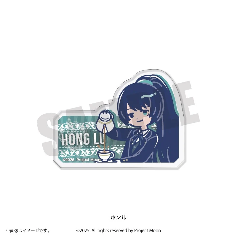 (Goods - Clip) Limbus Company Retro Pop Acrylic Clip Hong Lu