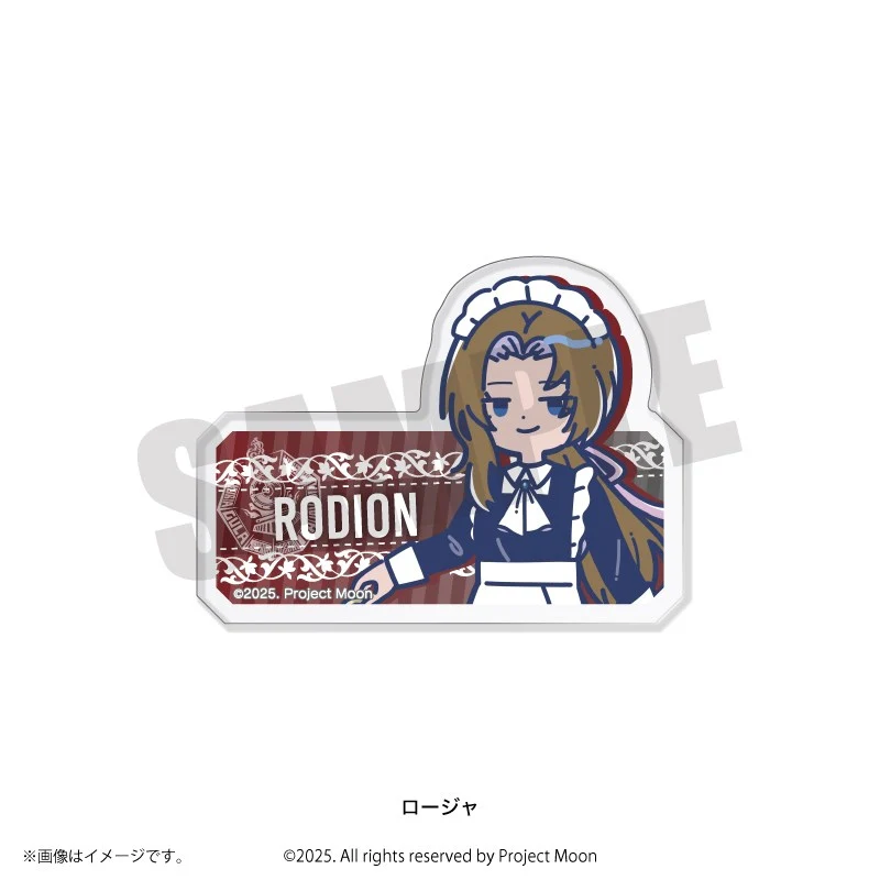 (Goods - Clip) Limbus Company Retro Pop Acrylic Clip Rodya
