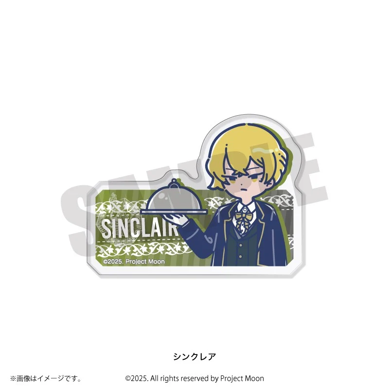 (Goods - Clip) Limbus Company Retro Pop Acrylic Clip Sinclair