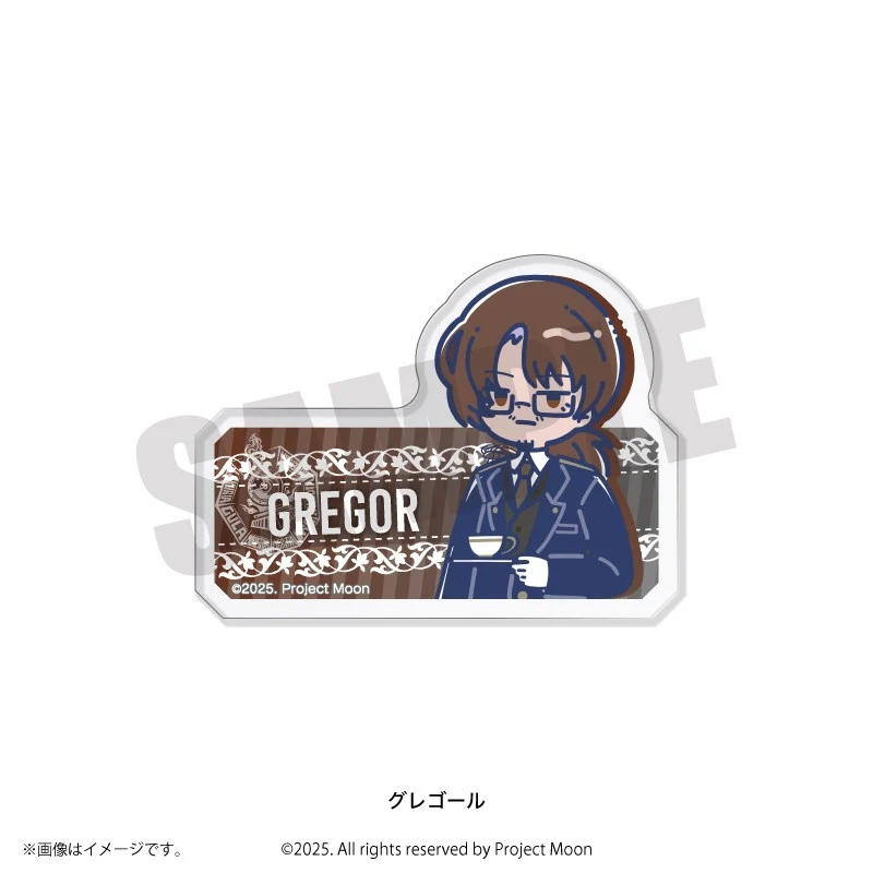(Goods - Clip) Limbus Company Retro Pop Acrylic Clip Gregor