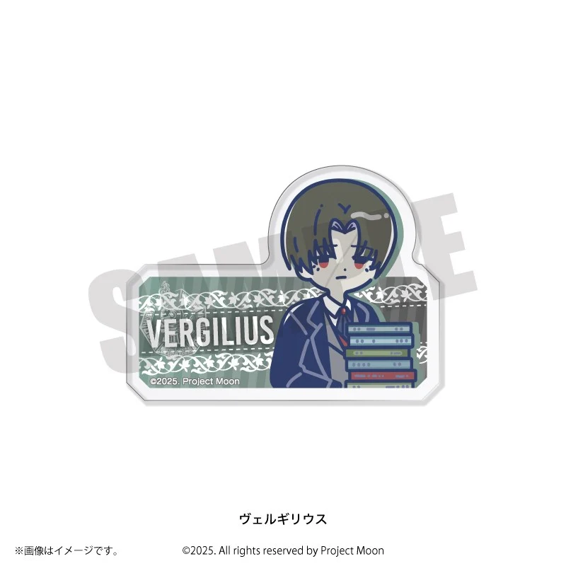 (Goods - Clip) Limbus Company Retro Pop Acrylic Clip Vergilius