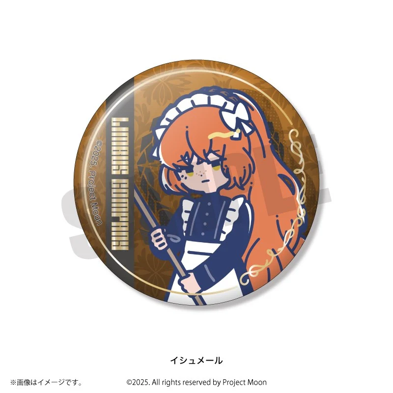 (Goods - Badge) Limbus Company Retro Pop Foil-stamped Button Badge (Blind Box -Single) - Image 2