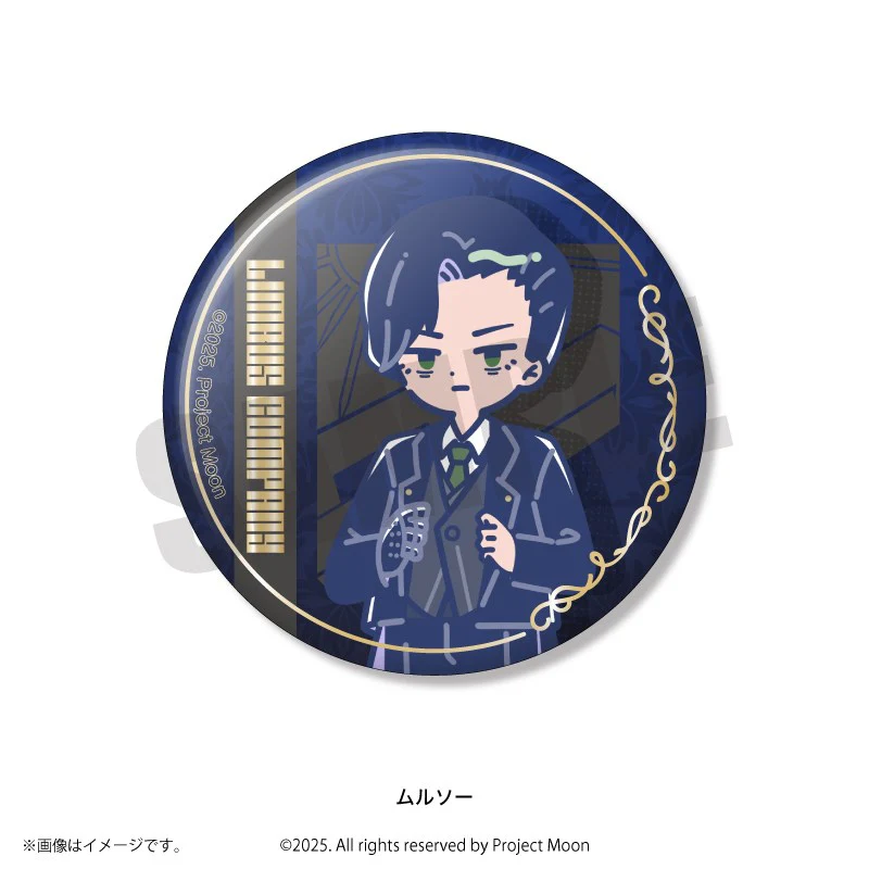 (Goods - Badge) Limbus Company Retro Pop Foil-stamped Button Badge (Blind Box -Single) - Image 8