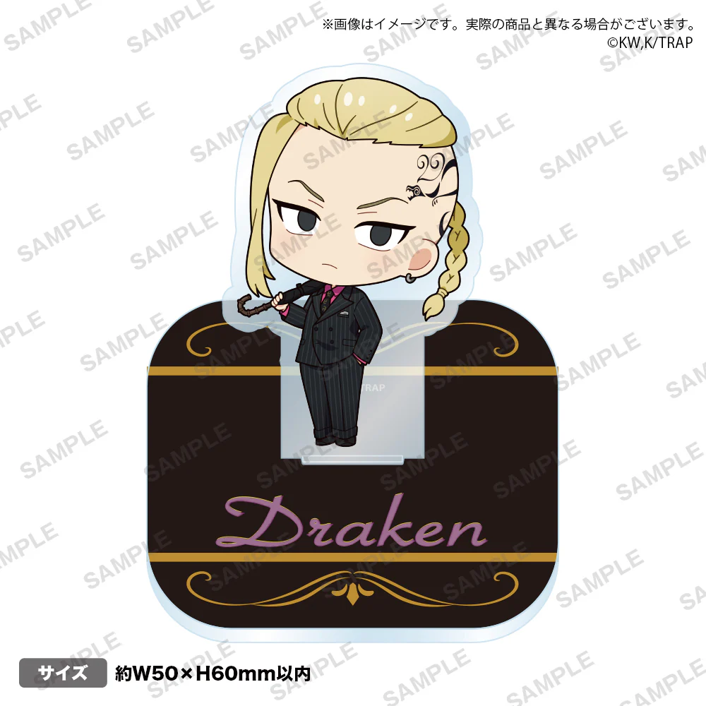 (Goods - Acrylic Stand) [Tokyo Revengers] Mini Character Acrylic Stand British Gangsters Ken Ryuguji