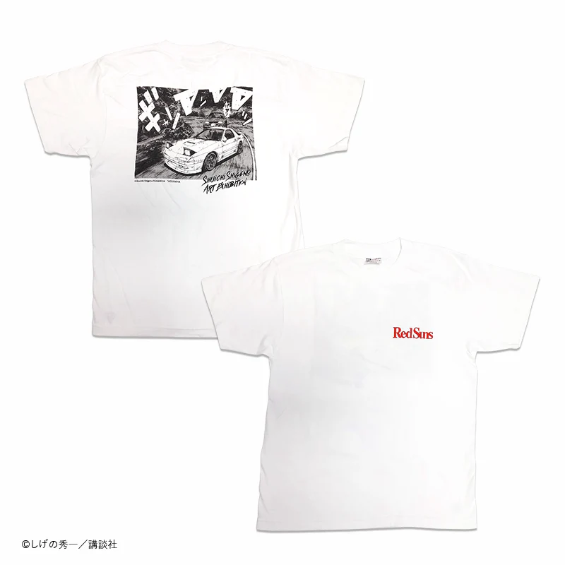 (Goods - Shirt) Initial D Exclusive T-shirt RedSuns (Ryosuke) XL