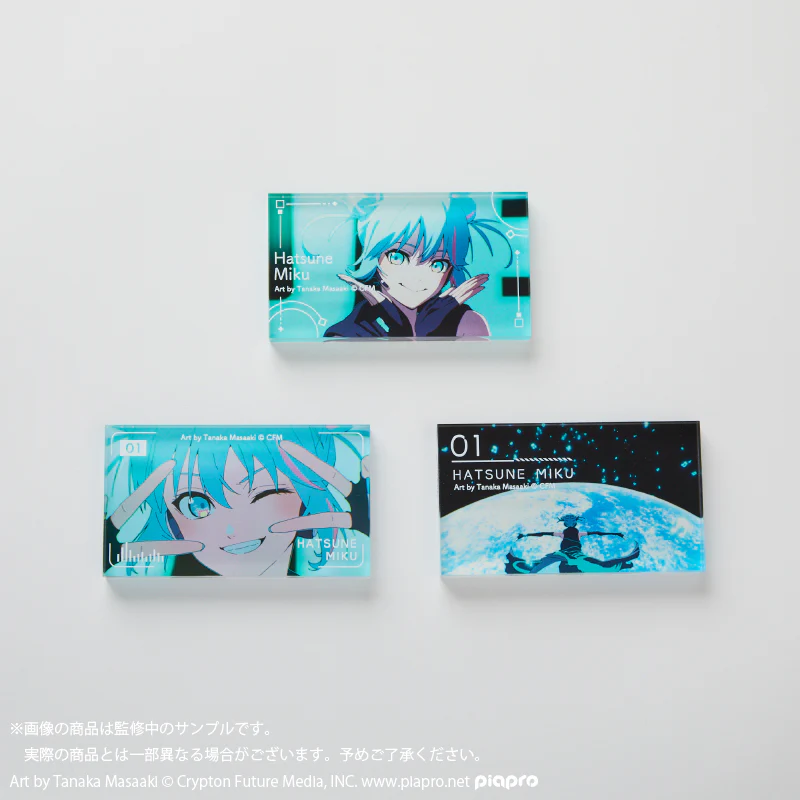 [VOCALOID] Acrylic Blocks (Music Video | Set of 3)