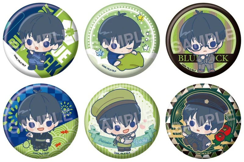 [Blue Lock] Select Collection Button Badge Yoichi Isagi (Blind Box -Single) - Image 2