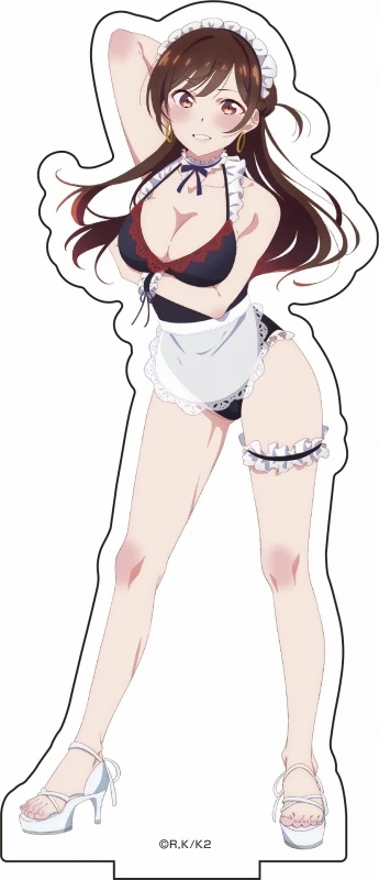 (Goods - Acrylic Stand) [Rent-A-Girlfriend] Exclusive Art Acrylic Stand Swimsuit Maid ver. (1) Chizuru Mizuhara