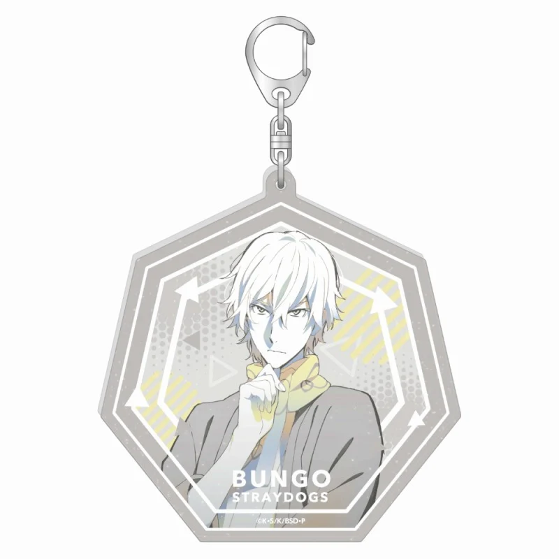 [Bungo Stray Dogs] BIG Acrylic Keychain with Glitter Fukuzawa Yukichi Secret Story of the Establishment of Detective Agency Ver.