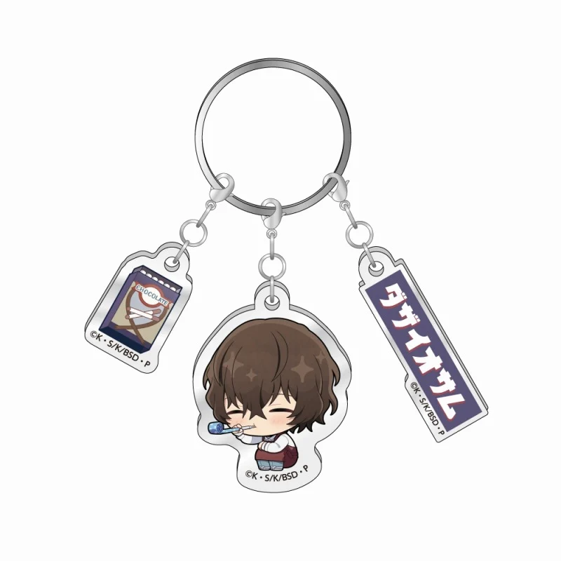 [Bungo Stray Dogs] 3 Piece Acrylic Keychain Bungo Candy Store ver. / Osamu Dazai