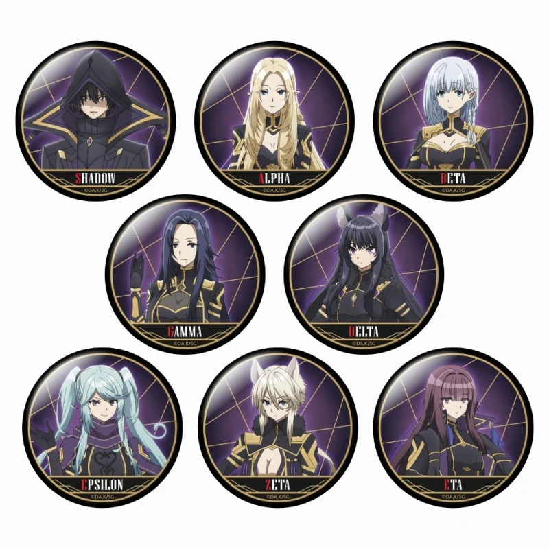 [The Eminence in Shadow] Trading Metallic Button Badge (Blind Box -Single)