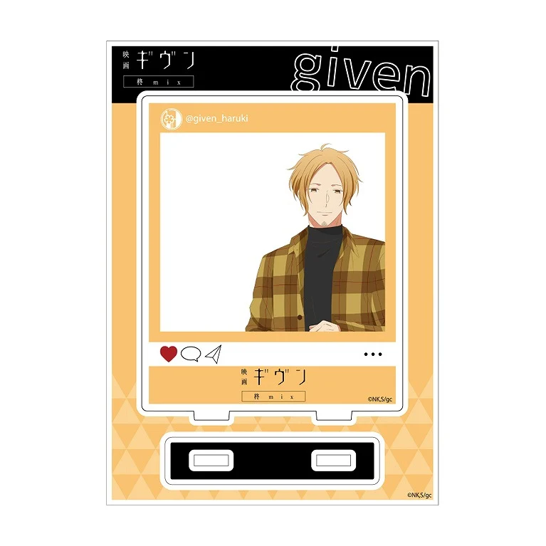 (Goods - Acrylic Stand) [Given] Movie: Hiiragi Mix Social Media Style Acrylic Stand Haruki