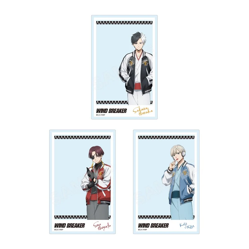 (Goods - Card) WIND BREAKER Kimono x Sukajan Jacket ver. Clear Card/01 (Blind Box - Single) - Image 2