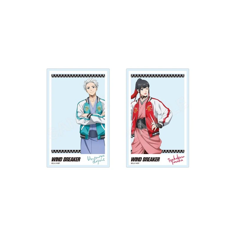 (Goods - Card) WIND BREAKER Kimono x Sukajan Jacket ver. Clear Card/01 (Blind Box - Single) - Image 3