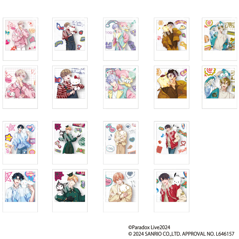 [Paradox Live] Paradox Live x Sanrio Characters Photo Card (Blind Box -Single)