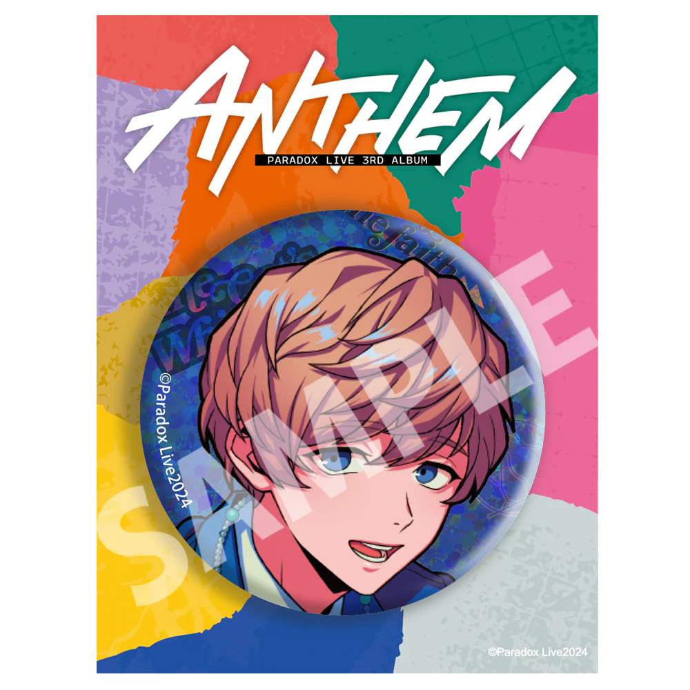 [Paradox Live] BIG Button Badge ANTHEM / Shiki Ando