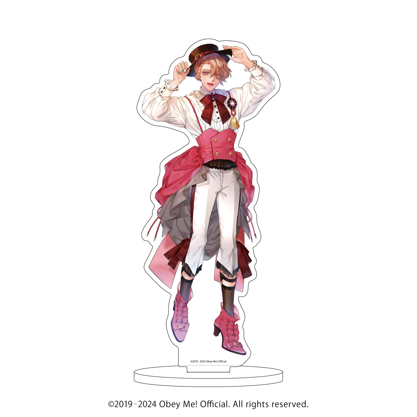 (Goods - Acrylic Stand) [Obey Me!] Acrylic Stand 69 - Asmodeus Valentine Ver. (feat. Exclusive Art)