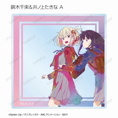 [Lycoris Recoil] Trading Ani-Art clear label Acrylic Card (Blind Box -Single) - Image 2