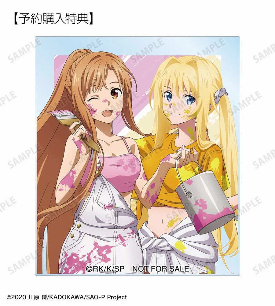 [Sword Art Online] Paint Style ver. Trading Acrylic Card feat. Exclusive Art (Blind Box -Single) - Image 2
