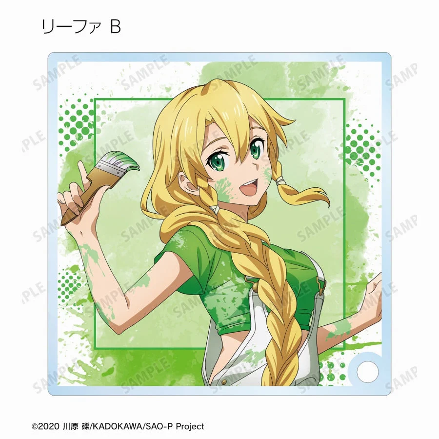 (Goods - Acrylic Stand) [Sword Art Online] Paint Style ver. Trading Acrylic Stand Panel feat. Exclusive Art (Blind Box -Single) - Image 2