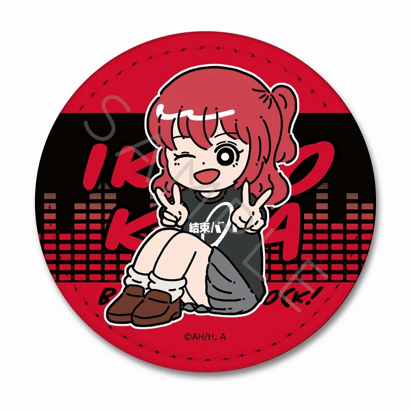 [Bocchi the Rock!] Leather Badge SD (Ikuyo Kita)