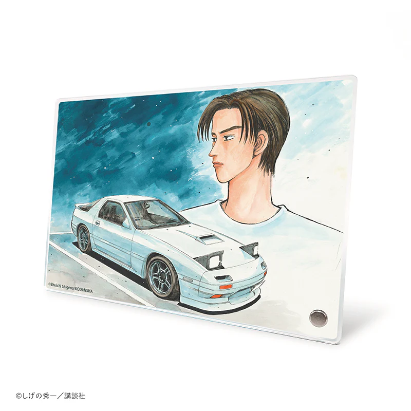 (Goods - Acrylic Stand) Initial D Exclusive Acrylic Plate 4