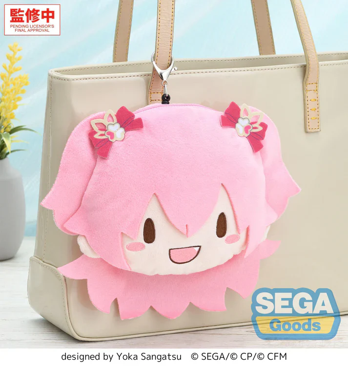 (Pouches) Hatsune Miku: Colorful Stage! Face Pouch with Reel Airi Momoi