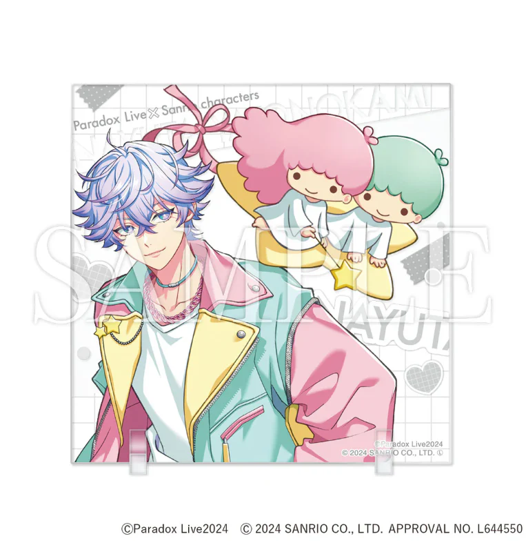 [Paradox Live] Paradox Live x Sanrio Characters Square Acrylic Block Ver. 2 / Nayuta Yatonokami