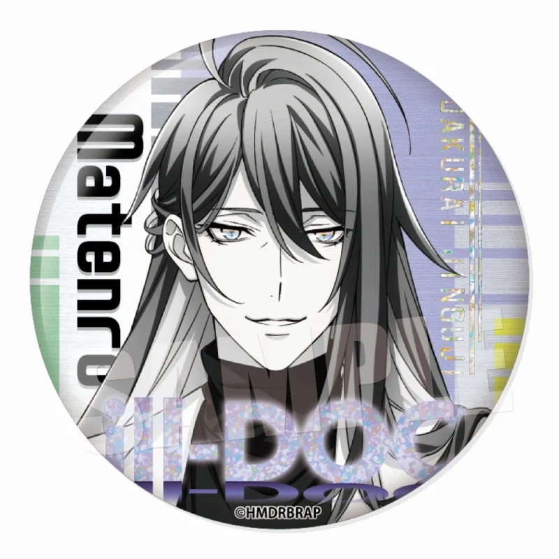 [Hypnosis Mic] Rhyme Anima+ Trading Holo EYE Button Badge vol. 2 - B box (Blind Box -Single) - Image 2