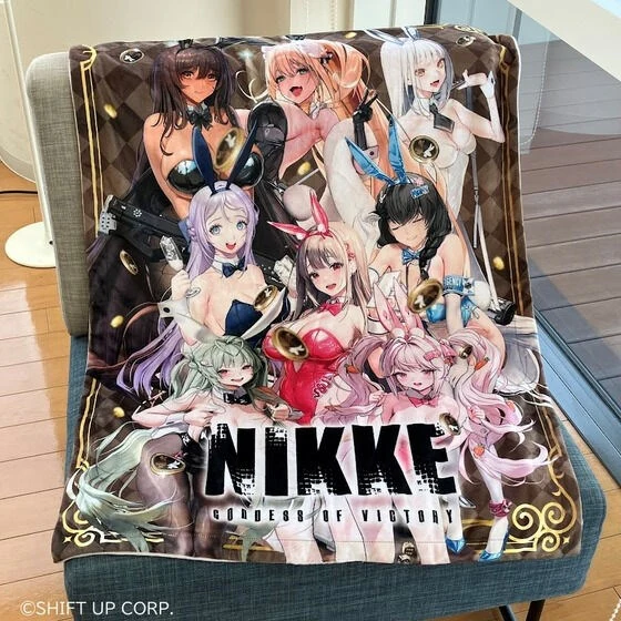(Goods - Blanket) GODDESS OF VICTORY: NIKKE Soft Bunny Bonanza Blanket - Image 3