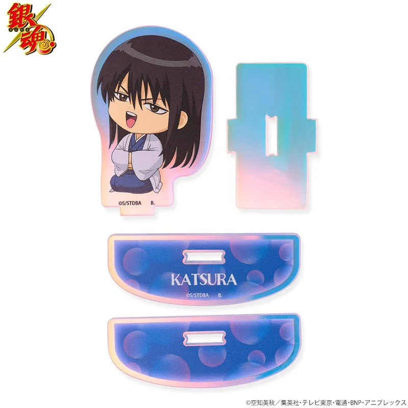 (Goods - Stand Pop) Gintama Tojikome Shabon Bubble Yurayura Iridescent Acrylic Stand Kotaro Katsura