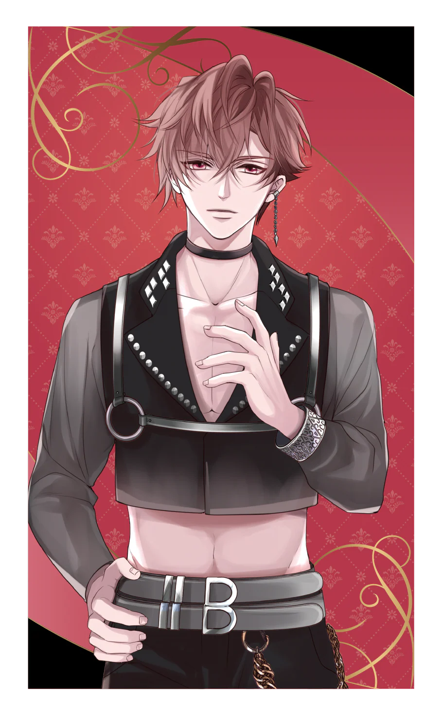 [Ikemen Series] Virtue and Vice Cushion Cover Vampire (Isaac)