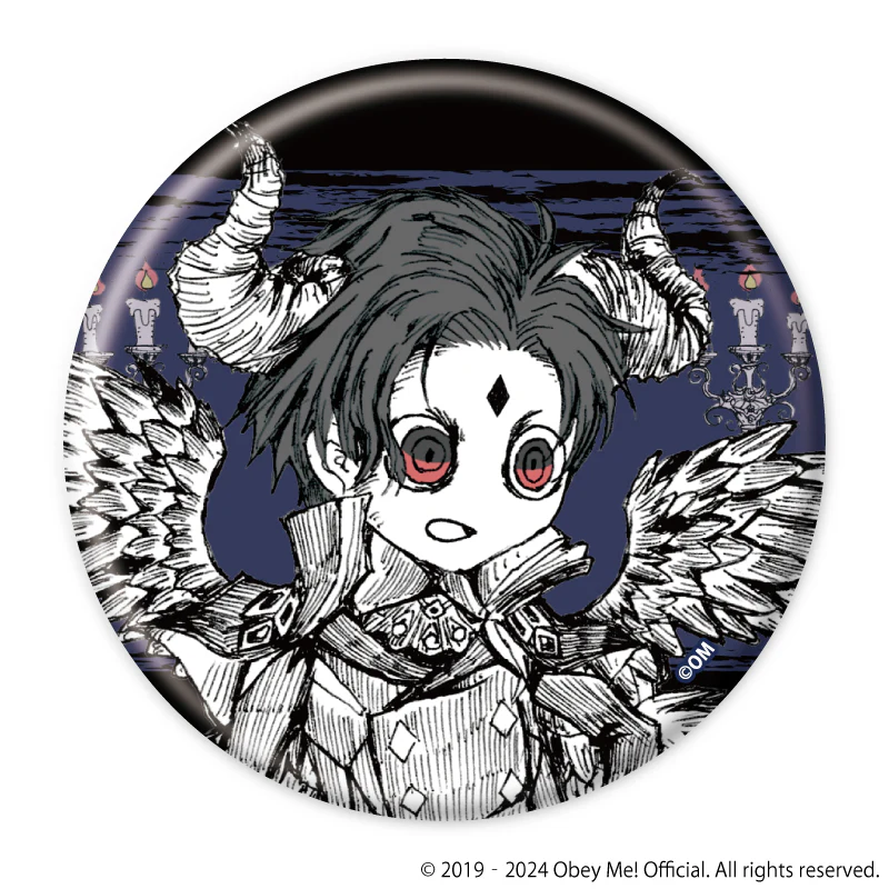 [Obey Me!] Button Badge Picture Book Illustration (Blind Box -Single / Complete Box) - Image 2