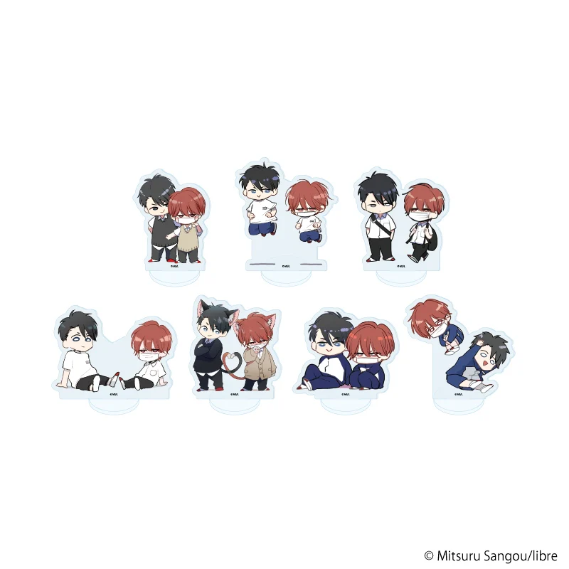 (Goods - Acrylic Stand) Mask Danshi: This Shouldn't Lead to Love Acrylic Petit Stand 01 (Official Art) (Blind Box -Single)