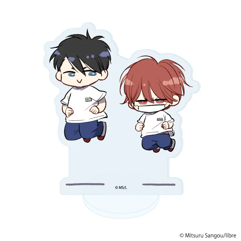 (Goods - Acrylic Stand) Mask Danshi: This Shouldn't Lead to Love Acrylic Petit Stand 01 (Official Art) (Blind Box -Single) - Image 3