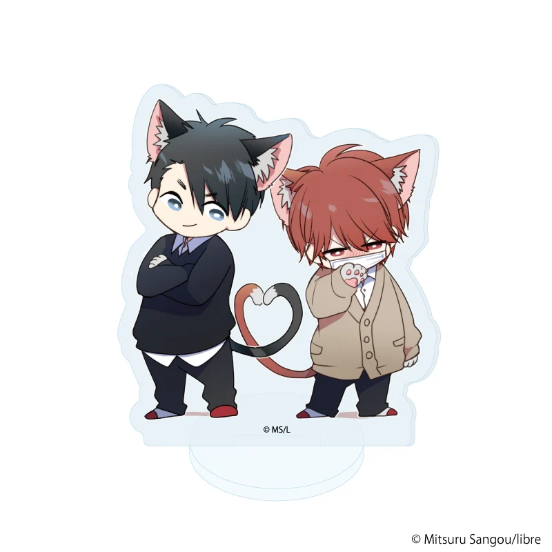 (Goods - Acrylic Stand) Mask Danshi: This Shouldn't Lead to Love Acrylic Petit Stand 01 (Official Art) (Blind Box -Single) - Image 6