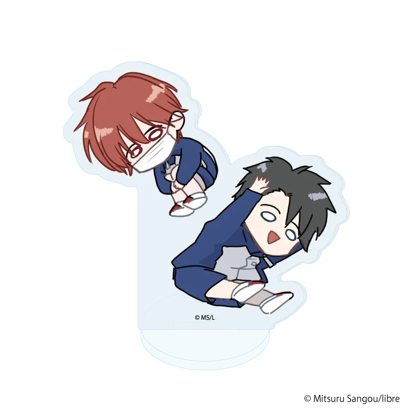 (Goods - Acrylic Stand) Mask Danshi: This Shouldn't Lead to Love Acrylic Petit Stand 01 (Official Art) (Blind Box -Single) - Image 8