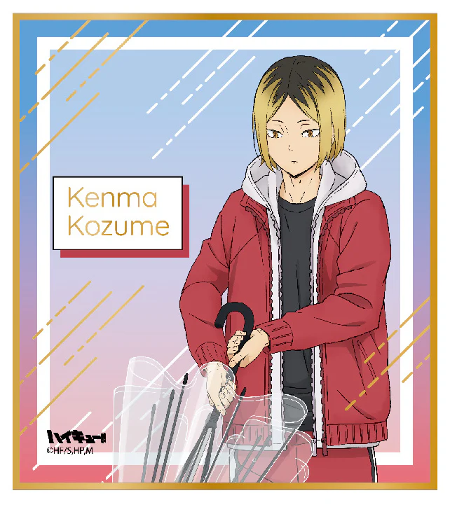[Haikyu!!] Foil Embossed Mini Art Board Collection (Blind Box -Single)